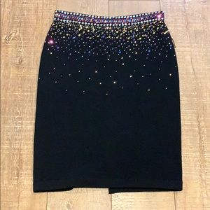 St. John Santana knit skirt.